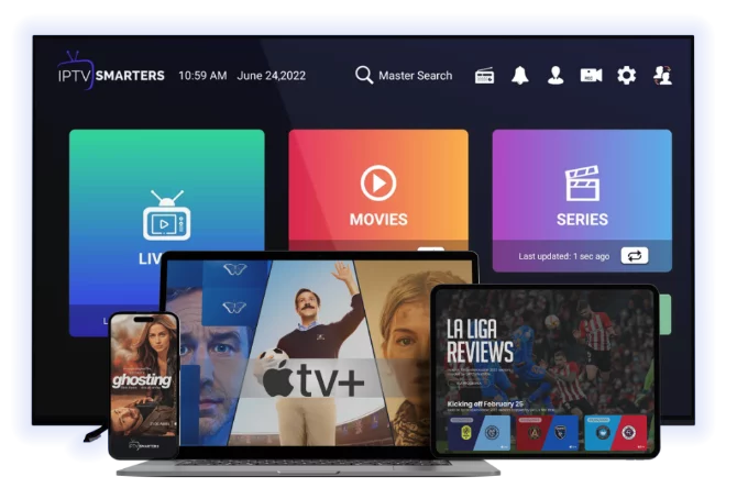 Nordic IPTV fungerar på alla enheter och appar